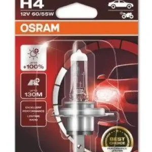 Sofort Bestellen OSRAM Glühlampe H4 NIGHT BREAKER® SILVER 100% mehr Helligkeit 64193NBS-01B