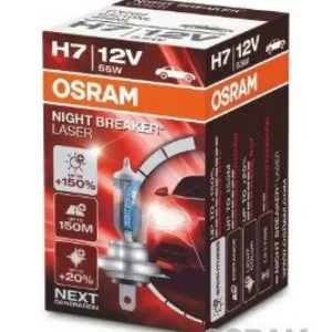 Geprüft OSRAM Glühlampe NIGHT BREAKER® LASER next generation 64210NL