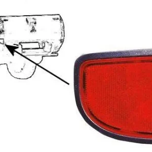 VAN WEZEL Rückstrahler 3295929 Neue Ware