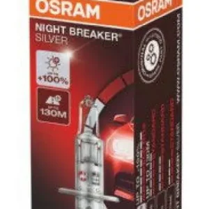 1x OSRAM Glühlampe NIGHT BREAKER® SILVER 100% mehr Helligkeit 64150NBS Begrenztes Angebot
