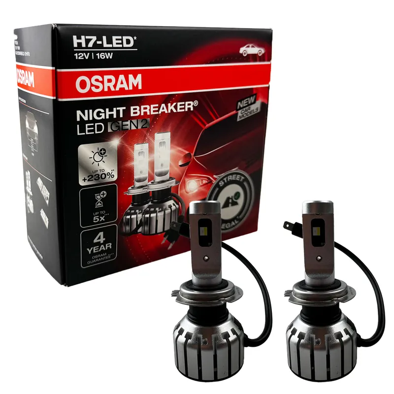 Knallerangebot Osram H7 Umrüstsatz Generation 2 Scheinwerfer LED Set 64210DWNBG2