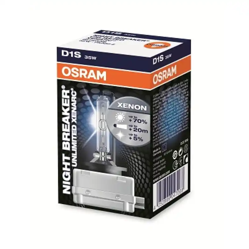 OSRAM Glühlampe, Fernscheinwerfer XENARC NIGHT BREAKER UNLIMITED 66140XNB Neuheit