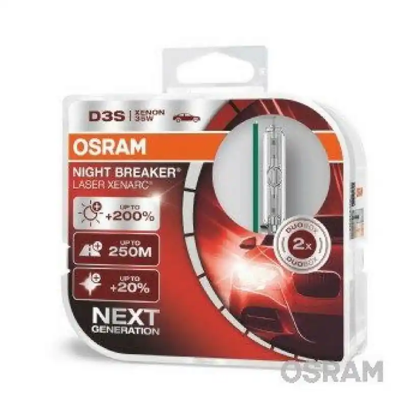 Sofort Bestellen OSRAM D3S Night Breaker Laser Xenarc Next Generation Duo Box 66340XNL-HCB