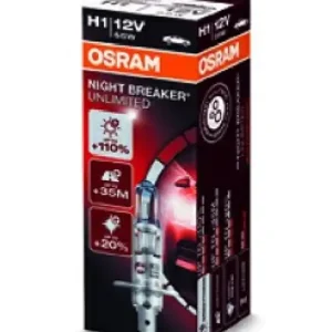 1x OSRAM Glühlampe H1 NIGHT BREAKER UNLIMITED 64150NBU 64150NBU Jetzt Bestellen