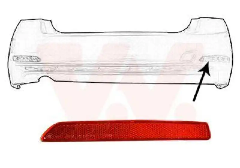 Wochenendangebot VAN WEZEL Rückstrahler 693940