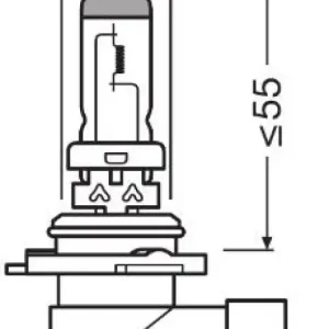 Top-Seller OSRAM Glühlampe, Fernscheinwerfer COOL BLUE® INTENSE (Next Gen) 9006CBN-HCB