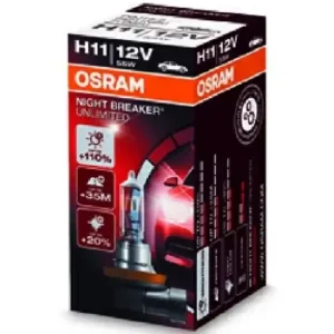 Zertifiziert OSRAM Glühlampe, Fernscheinwerfer NIGHT BREAKER UNLIMITED 64211NBU