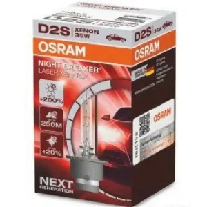 OSRAM Glühlampe, Fernscheinwerfer XENARC® NIGHT BREAKER® LASER 66240XNL Begrenztes Angebot
