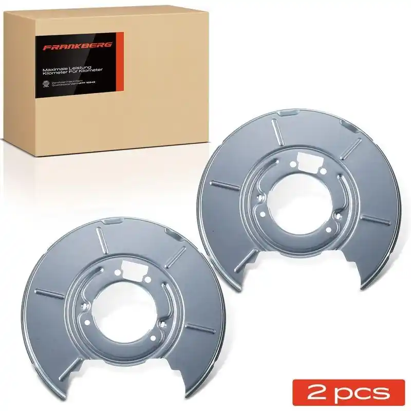 Preisknaller 2x Frankberg Ankerblech Bremsscheibe Hinterachse Beidseitig 5481FB0004336