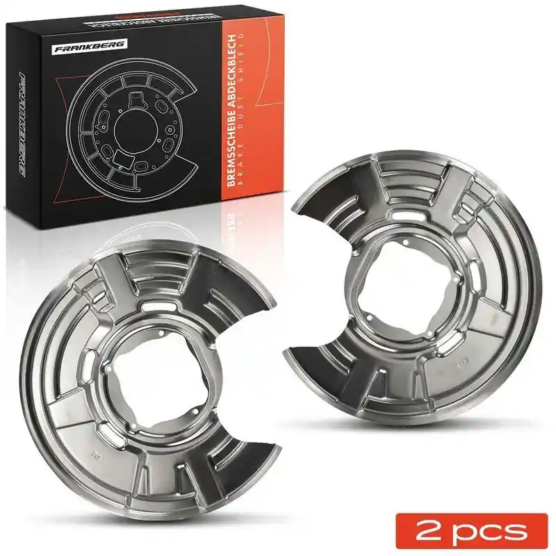2x Frankberg Ankerblech Bremsscheibe Hinterachse Beidseitig 5481FB0029202 Geprüft