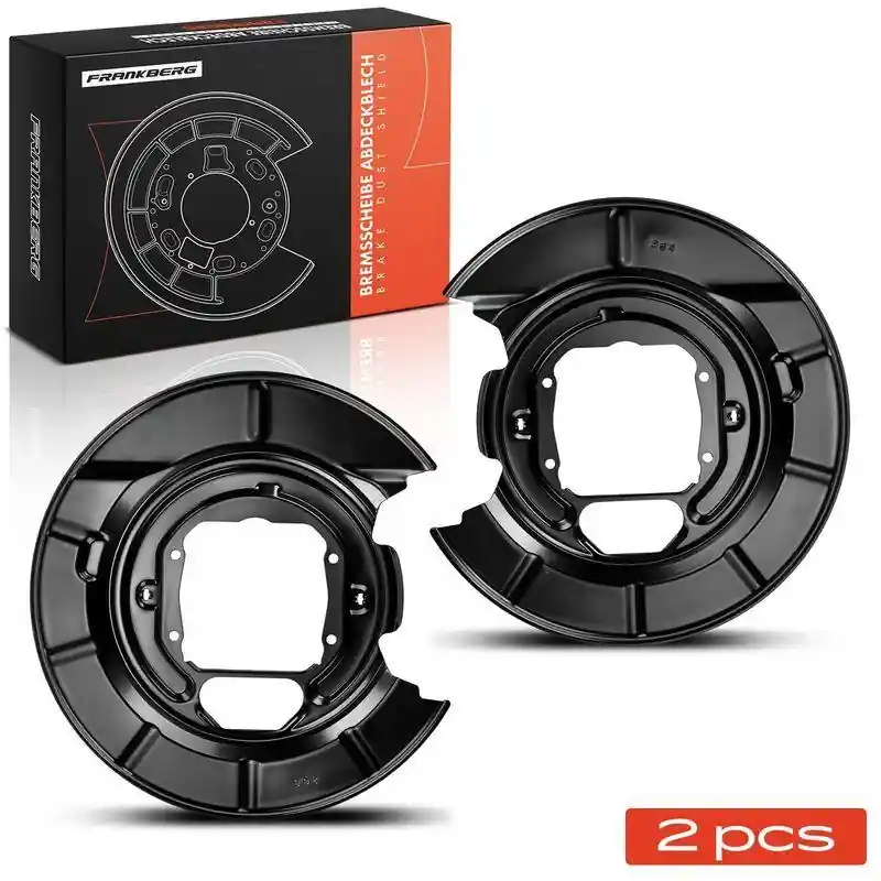 Kostenloser Rückversand 2x Frankberg Ankerblech Bremsscheibe Hinterachse Beidseitig 5481FB0029187