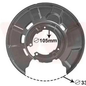 VAN WEZEL Spritzblech, Bremsscheibe 627373 Letzte Chance