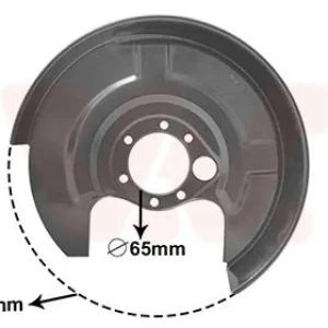 VAN WEZEL Spritzblech, Bremsscheibe 322374 Top-Preis