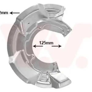VAN WEZEL Spritzblech, Bremsscheibe 506371 Abverkauf