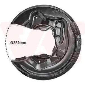 VAN WEZEL Spritzblech, Bremsscheibe 334374 Neu