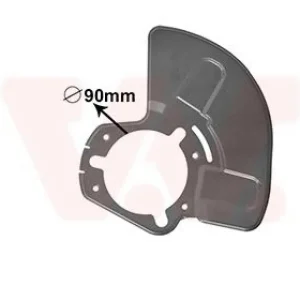 VAN WEZEL Spritzblech, Bremsscheibe 3745373 Neue Ware