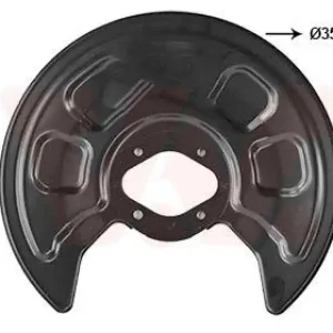 Abverkauf VAN WEZEL Spritzblech, Bremsscheibe 5867373