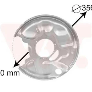 VAN WEZEL Spritzblech, Bremsscheibe 3029373 Zertifiziert