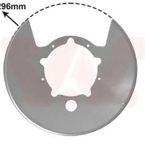 Aktuell VAN WEZEL Spritzblech, Bremsscheibe 2815375