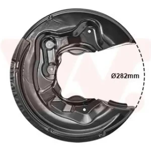 VAN WEZEL Spritzblech, Bremsscheibe 334373 Neuheit