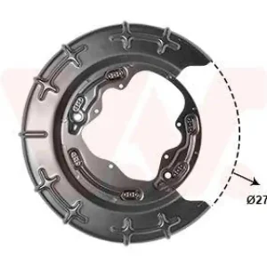VAN WEZEL Spritzblech, Bremsscheibe 8207374 Highlight
