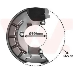 VAN WEZEL Spritzblech, Bremsscheibe 5829372 Direktkauf