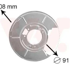 VAN WEZEL Spritzblech, Bremsscheibe 646373 Neuheit