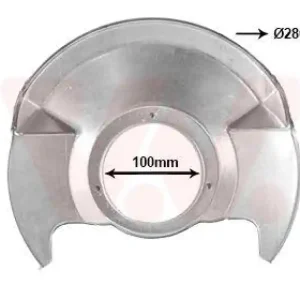 VAN WEZEL Spritzblech, Bremsscheibe 2548371 Echt