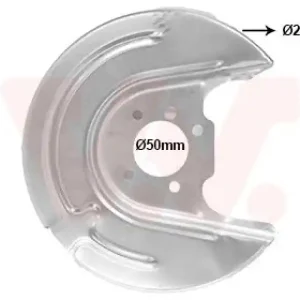 Versand Am Gleichen Tag VAN WEZEL Spritzblech, Bremsscheibe 5766373