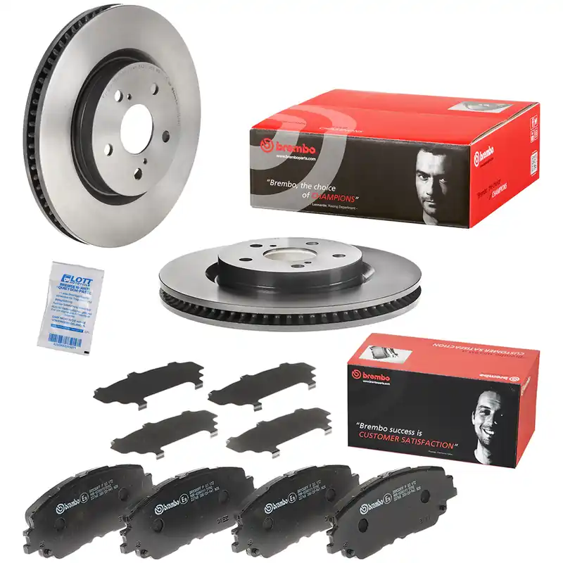 Kracherpreis Brembo Bremsscheiben 305mm + Bremsbeläge Vorne passend für Toyota RAV Lexus UX