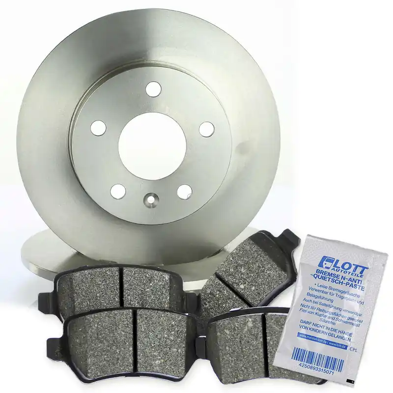 Zertifiziert Bremsscheiben Ø264mm + Bremsbeläge vorne passend für Opel Meriva B A Zafira