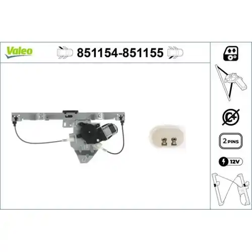 Nur Für Kurze Zeit VALEO Fensterheber 851154
