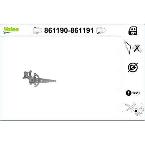 VALEO Fensterheber 861190 Jetzt Kaufen