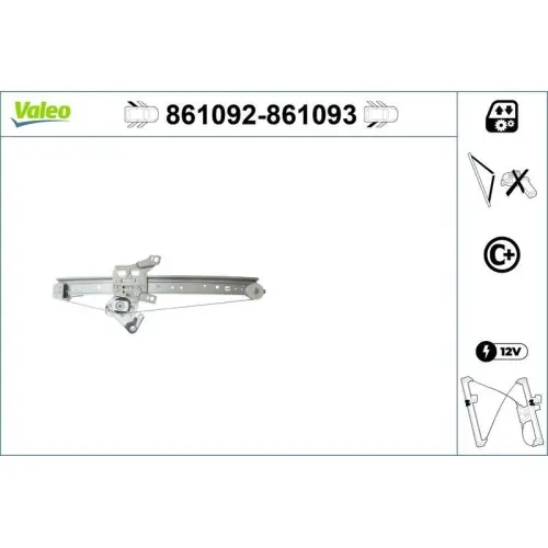 Sofort Bestellen VALEO Fensterheber 861092