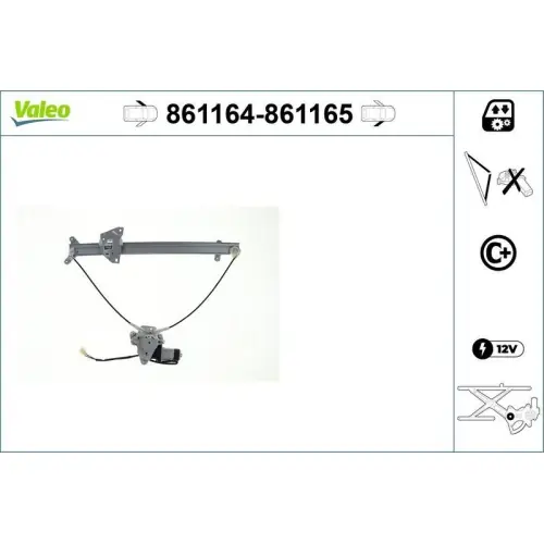VALEO Fensterheber 861165 Bestseller