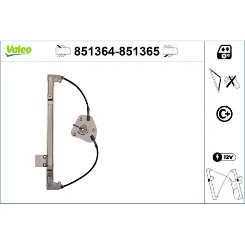 Sonderaktion VALEO Fensterheber 851364