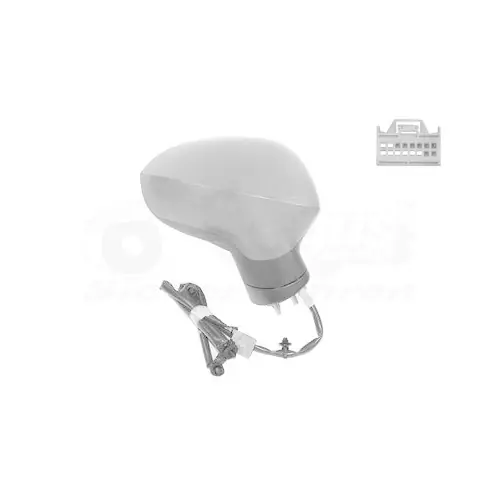 Geprüft VAN WEZEL Außenspiegel * HAGUS * 4944818