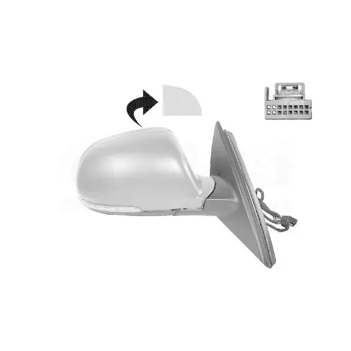 VAN WEZEL Außenspiegel * HAGUS * 7636818 Preisreduziert