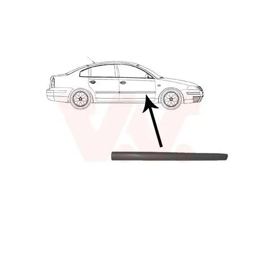VAN WEZEL Zier-/Schutzleiste, Tür 5836424 Kracherpreis
