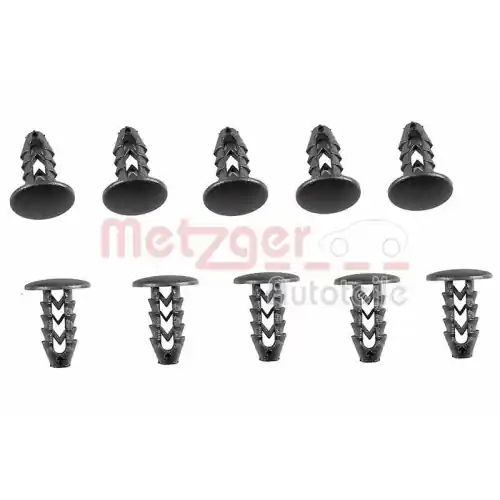 METZGER Clip, Zier-/Schutzleiste 2280017 Kostenfreie Lieferung