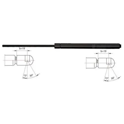 METZGER Gasfeder, Koffer-/Laderaum 2110224 Must-Have