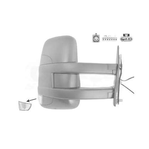 Begrenztes Angebot VAN WEZEL Außenspiegel * HAGUS * 2816818