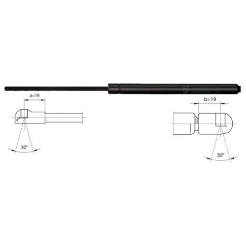 Markenware METZGER Gasfeder, Motorhaube 2110426