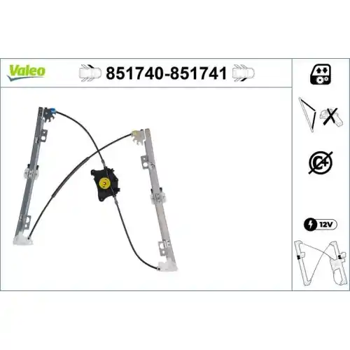 VALEO Fensterheber 851740 Neue Ware