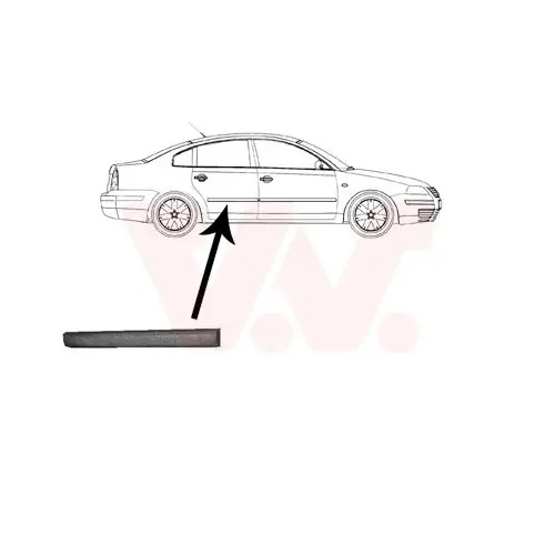VAN WEZEL Zier-/Schutzleiste, Tür 5836426 Sale