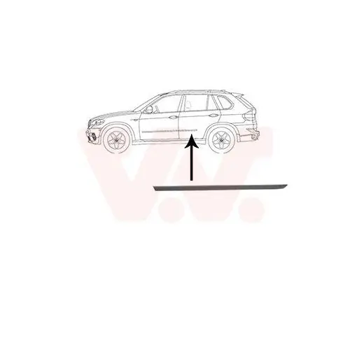 VAN WEZEL Zier-/Schutzleiste, Tür 0689425 Super-Preis