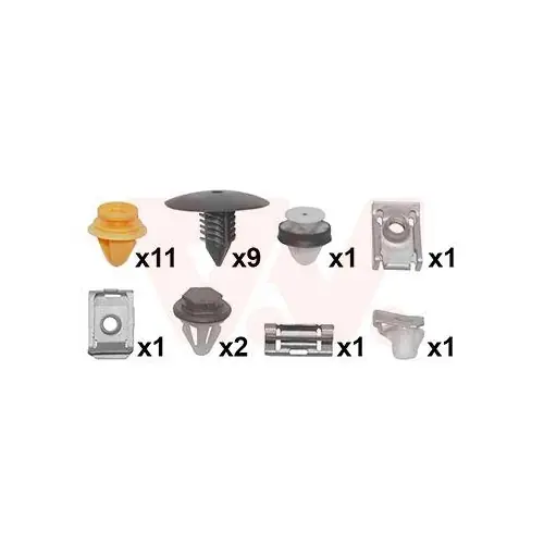 Wochenendangebot VAN WEZEL Montagesatz, Kotflügel 4386796