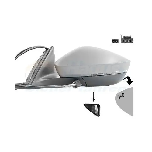 Bestseller VAN WEZEL Außenspiegel * HAGUS * 7638825