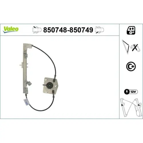 VALEO Fensterheber 850748 Ausverkauf