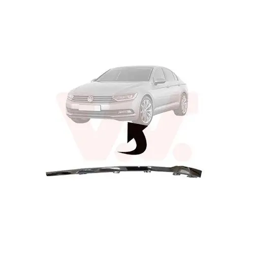 VAN WEZEL Zier-/Schutzleiste, Stoßfänger 5742583 Schneller Versand